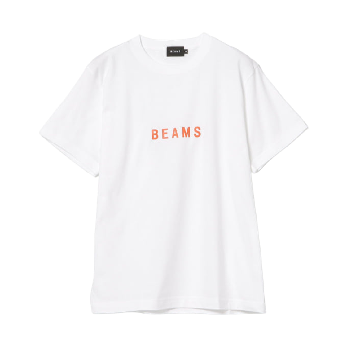 11-08-1083-591 Beams Logo T-Shirt White