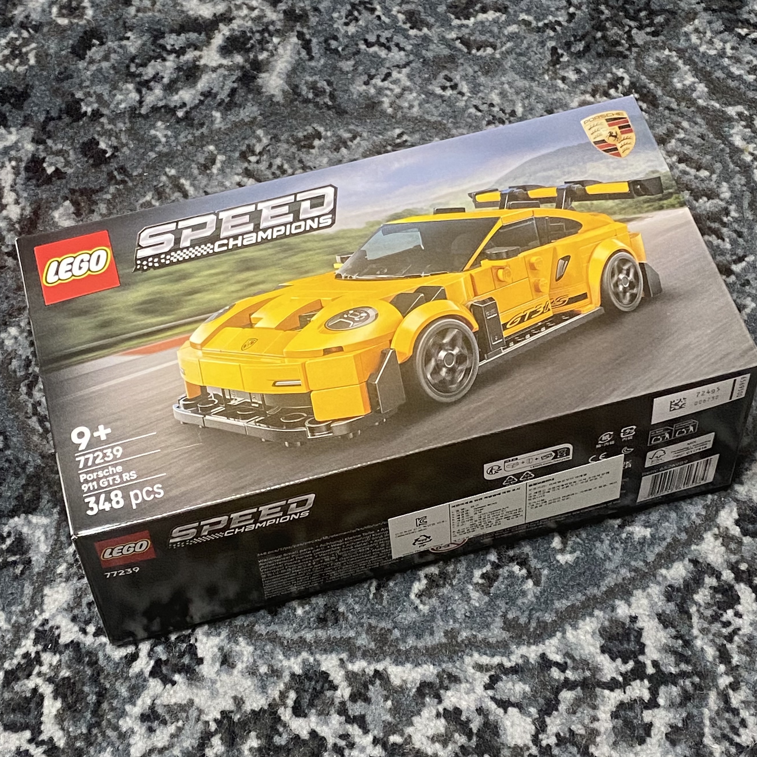 Lego Porsche 911 GT3 RS Super Car 착용 스타일