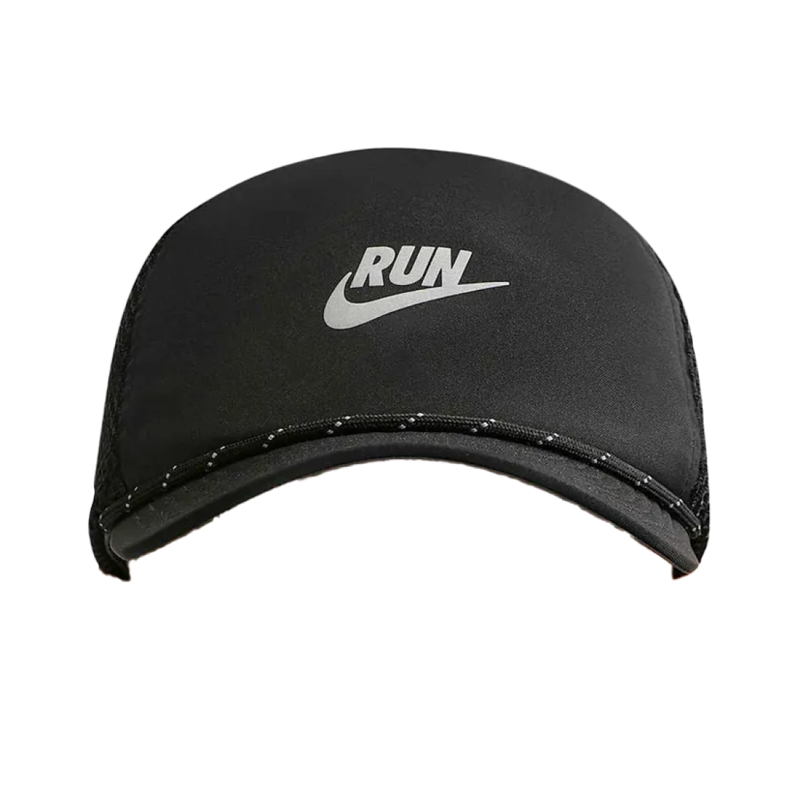 나이키 프로 드라이핏 언스트럭처 스우시 런 캡 컬리지 블랙 앤트러사이트 그레이(Nike Pro Dri-Fit Unstructured Swoosh Run Cap College Black Anthracite Grey) - 1