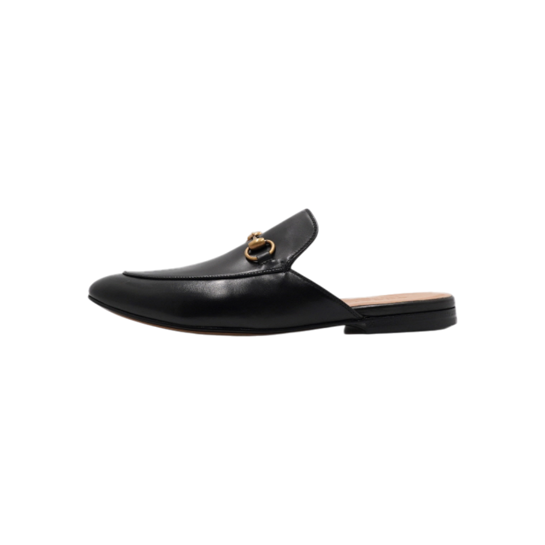 구찌 426219 블랙 레더 프린스 타운 남성 블로퍼 뮬 샌들 슬리퍼aa62579(Gucci 426219 Black Leather Prince Town Men Loafers)