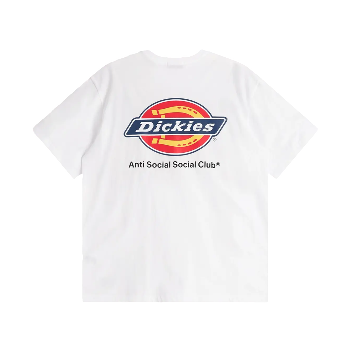 안티 소셜 소셜 클럽 x 디키즈 로고 티셔츠 화이트(Anti Social Social Club x Dickies Logo T-Shirt White)