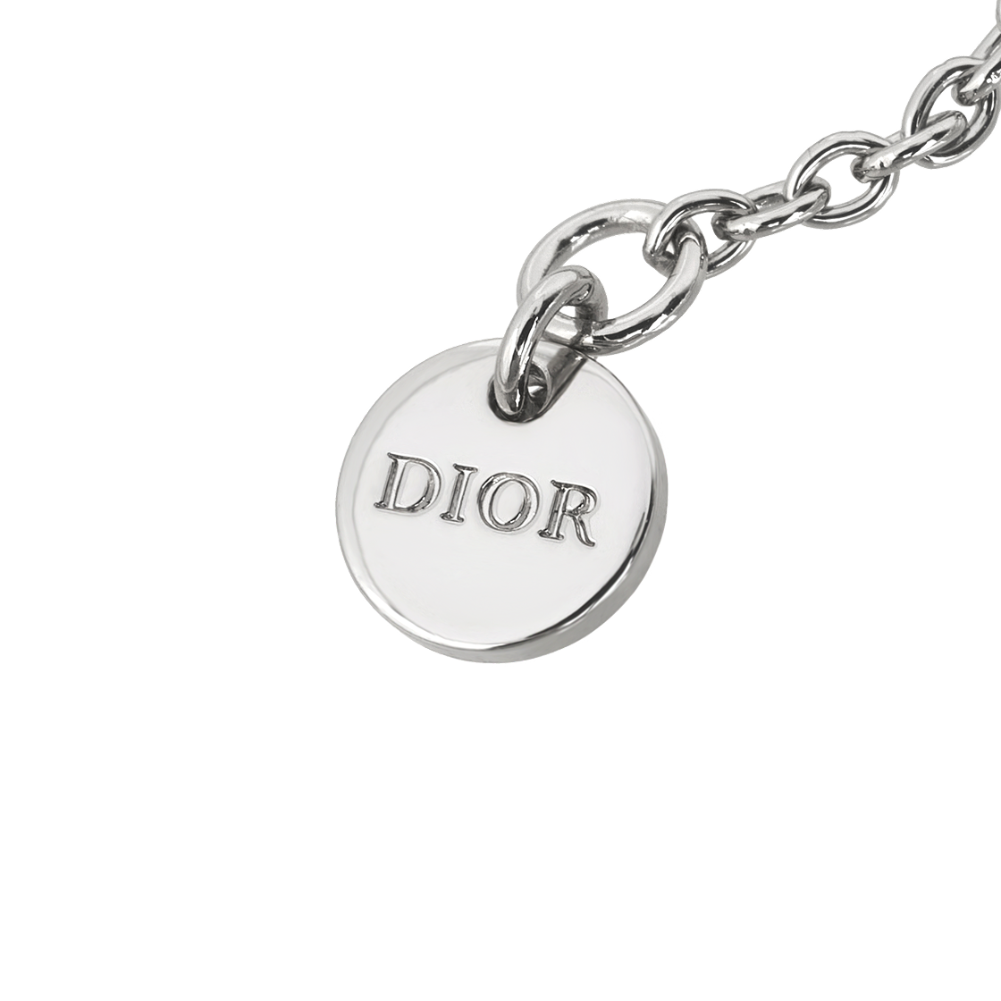 디올 클레어 D 룬 브레이슬릿 실버 피니쉬 메탈 & 화이트 크리스탈(Dior Clair D Lune Bracelet Silver Finish Metal & White Crystals) - 3