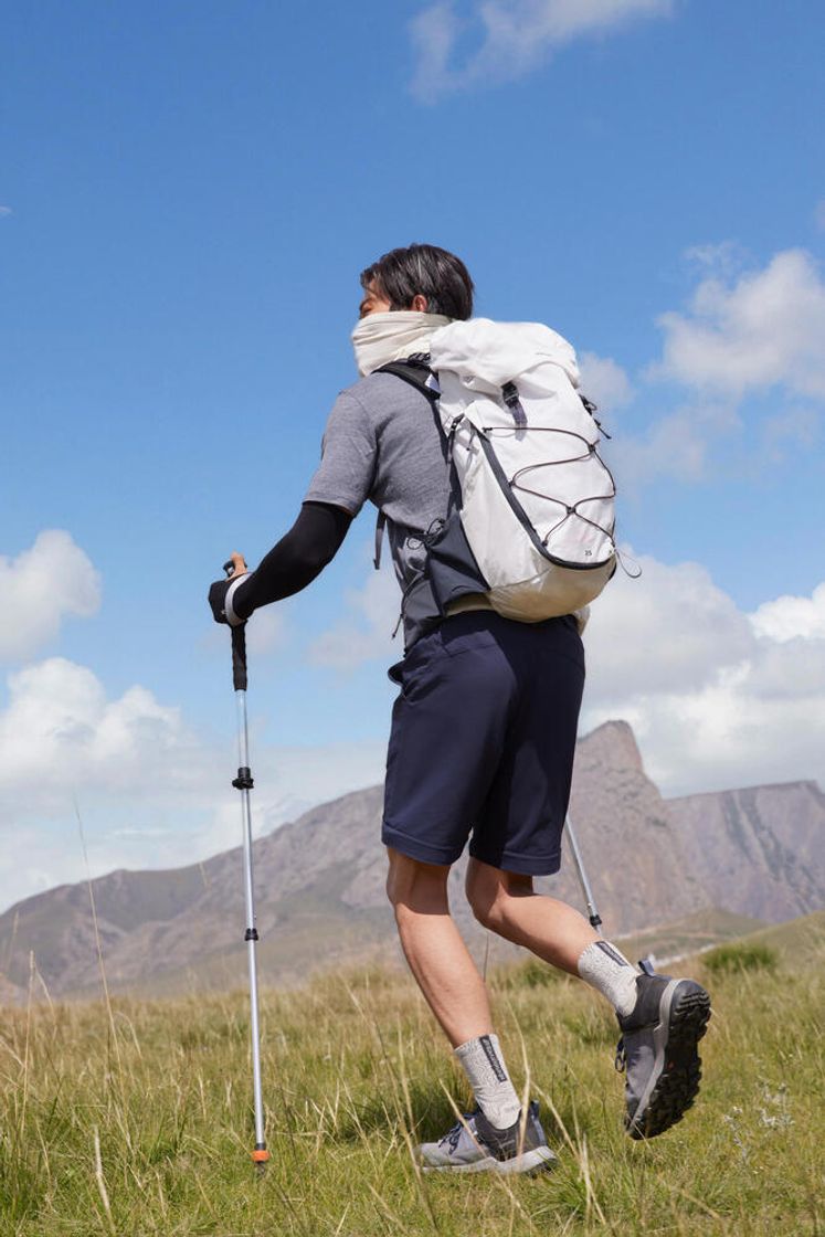 데카트론 남성 하이킹 투인원 집오프 바지 MH100 아스팔트 블루(DECATHLON Men's Hiking 2-in-1 Zip-Off Trousers MH100 Asphalt Blue) - 9