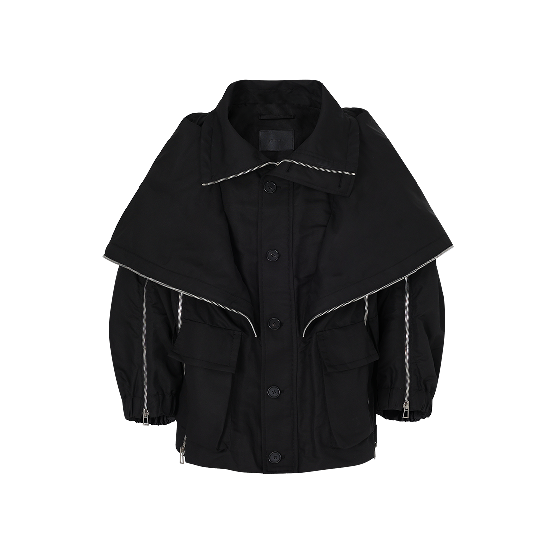 송지오 컬렉션 고스트 윙 점퍼 블랙(SONGZIO COLLECTION Ghost Wing Jumper Black) - 1