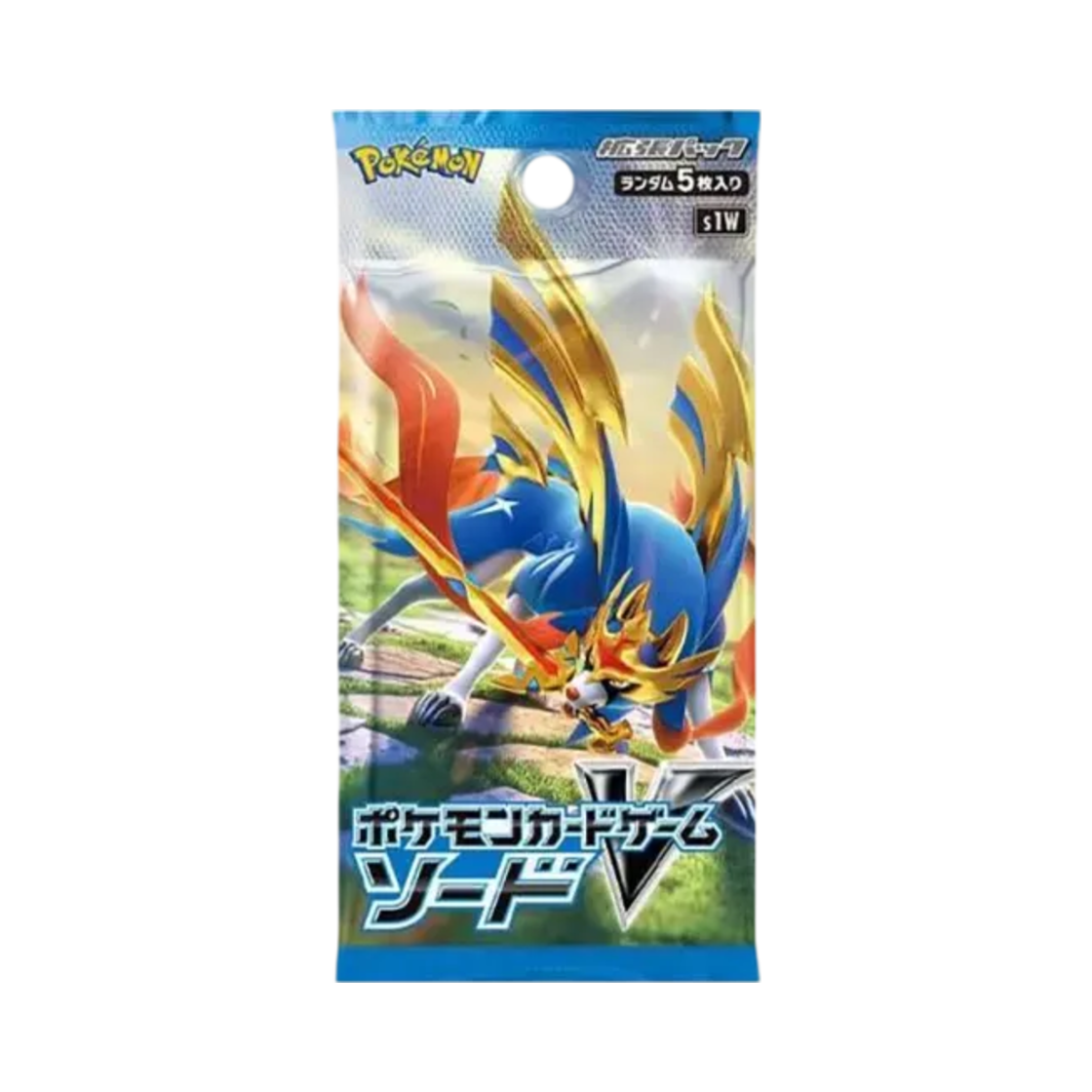 - Pokemon TCG Sword&Shield Expansion Pack Sword Pack (Card of 5/Japanese Ver.)