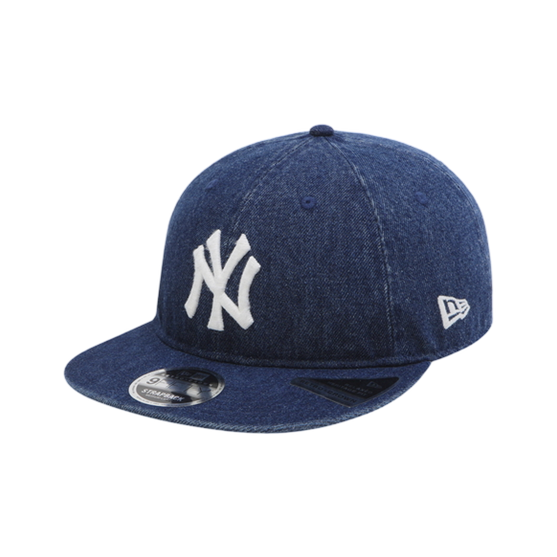 15131624 New Era MLB New York Yankees Denim Basic Retro Crown Strapback Indigo