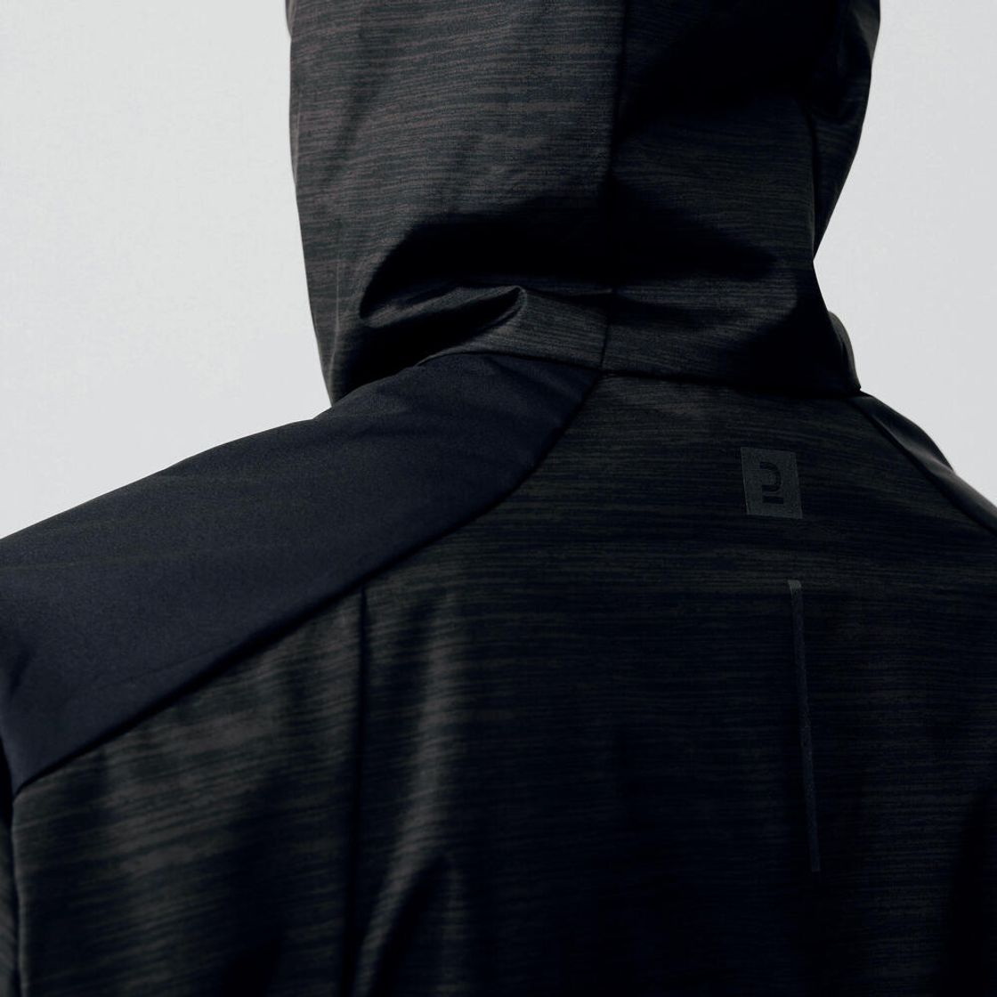 데카트론 남성 러닝 발수 윈드 재킷 스모크 블랙(DECATHLON Men's Running Water-Repellent Wind Jacket Smoke Black) - 3