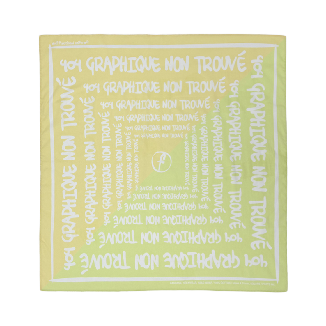 [SS26] 모이프 404 GNF 반다나 하이라이터([SS26] moif 404 GNF Bandana Highlighter)