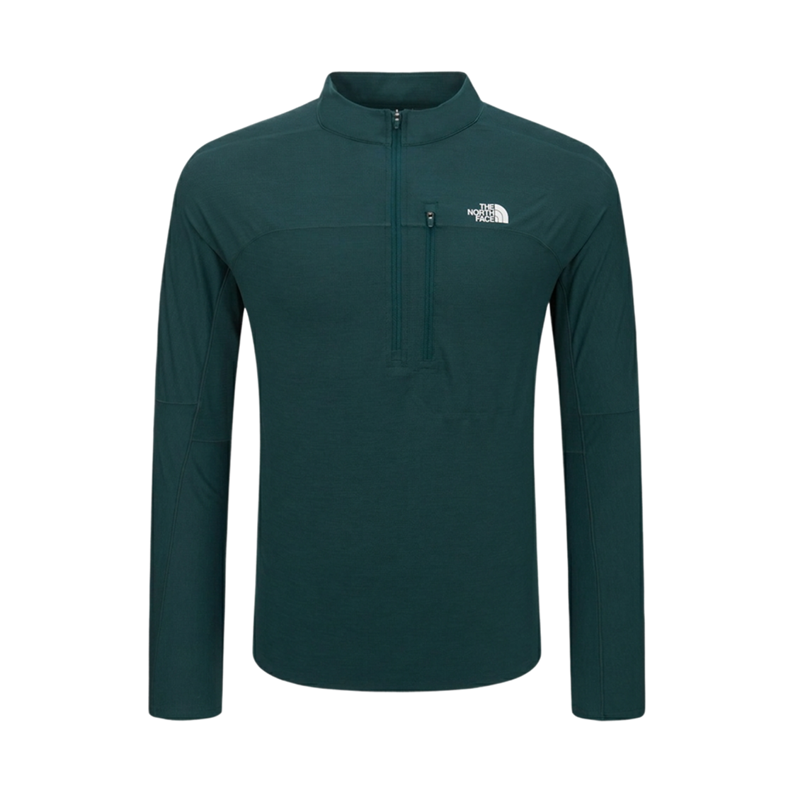 NT7LS00C The North Face Eiger L/S Zip T-Shirt Pine - 26SS