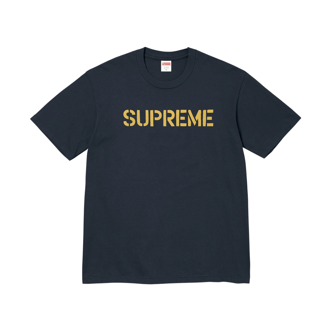 슈프림 하드 티셔츠 네이비 - 26SS(Supreme Hard T-Shirt Navy - 26SS) - 1