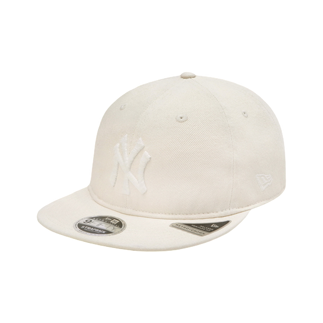15131623 New Era MLB New York Yankees Denim Basic Retro Crown Strapback Ivory