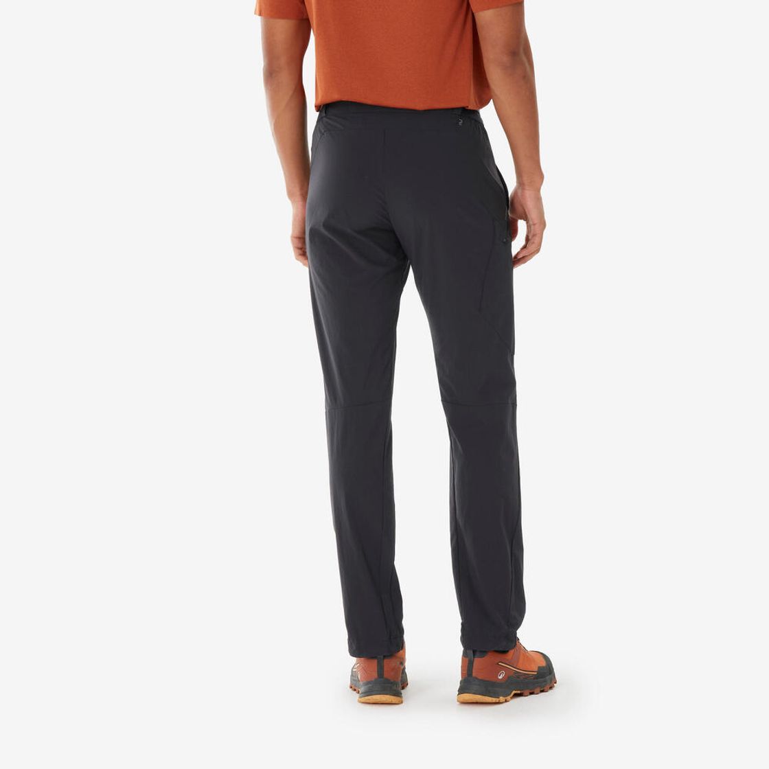 데카트론 남성 등산 바지 스트레치 MH500 스모크 블랙(DECATHLON Men's Hiking Trousers Stretch MH500 Smoke Black) - 3