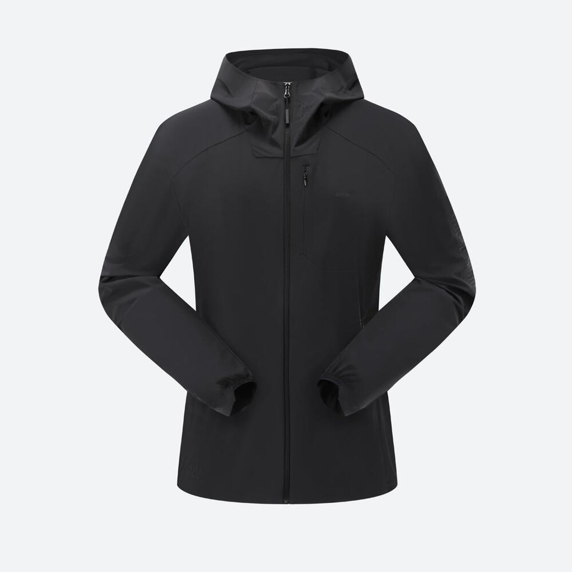 데카트론 남성 등산 바람막이 재킷 헬륨 900 스모크 블랙(DECATHLON Men's Hiking Windproof Jacket Helium 900 Smoke Black) - 2