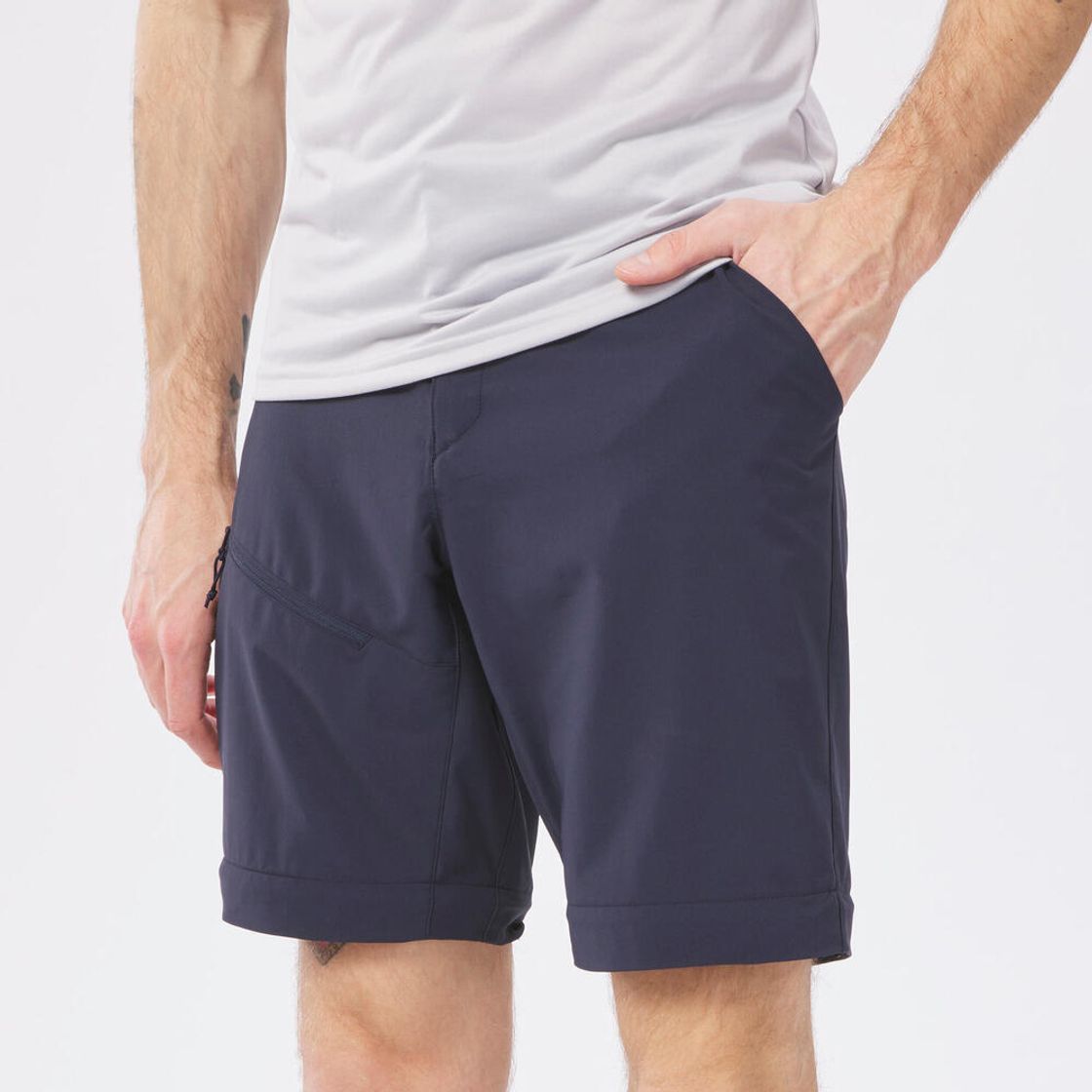 데카트론 남성 등산 투인원 집오프 바지 MH150 아스팔트 블루(DECATHLON Men's Hiking 2-in-1 Zip-Off Pants MH150 Asphalt Blue) - 5