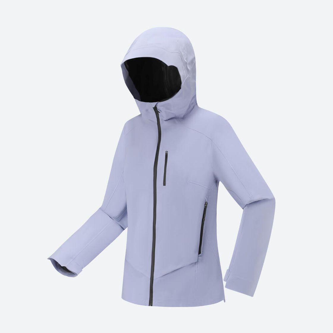 데카트론 여성 경량 하이킹 레인 자켓 MH900 스위트 퍼플(DECATHLON Women's Lightweight Hiking Rain Jacket MH900 Sweet Purple) - 4