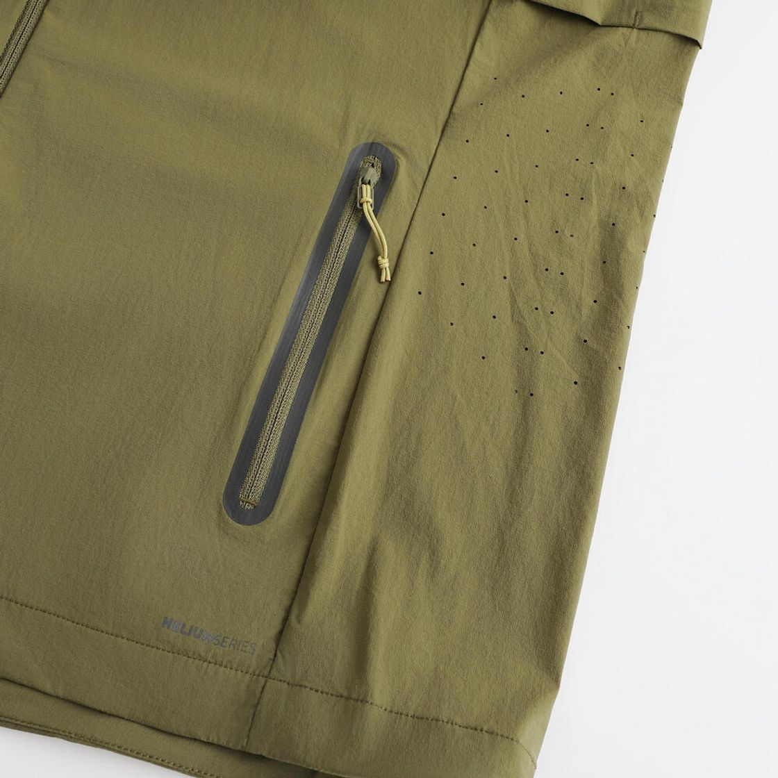 데카트론 남성 하이킹 윈드 자켓 헬륨 900 골든 올리브 그린(DECATHLON Men's Hiking Wind Jacket Helium 900 Golden Olive Green) - 5
