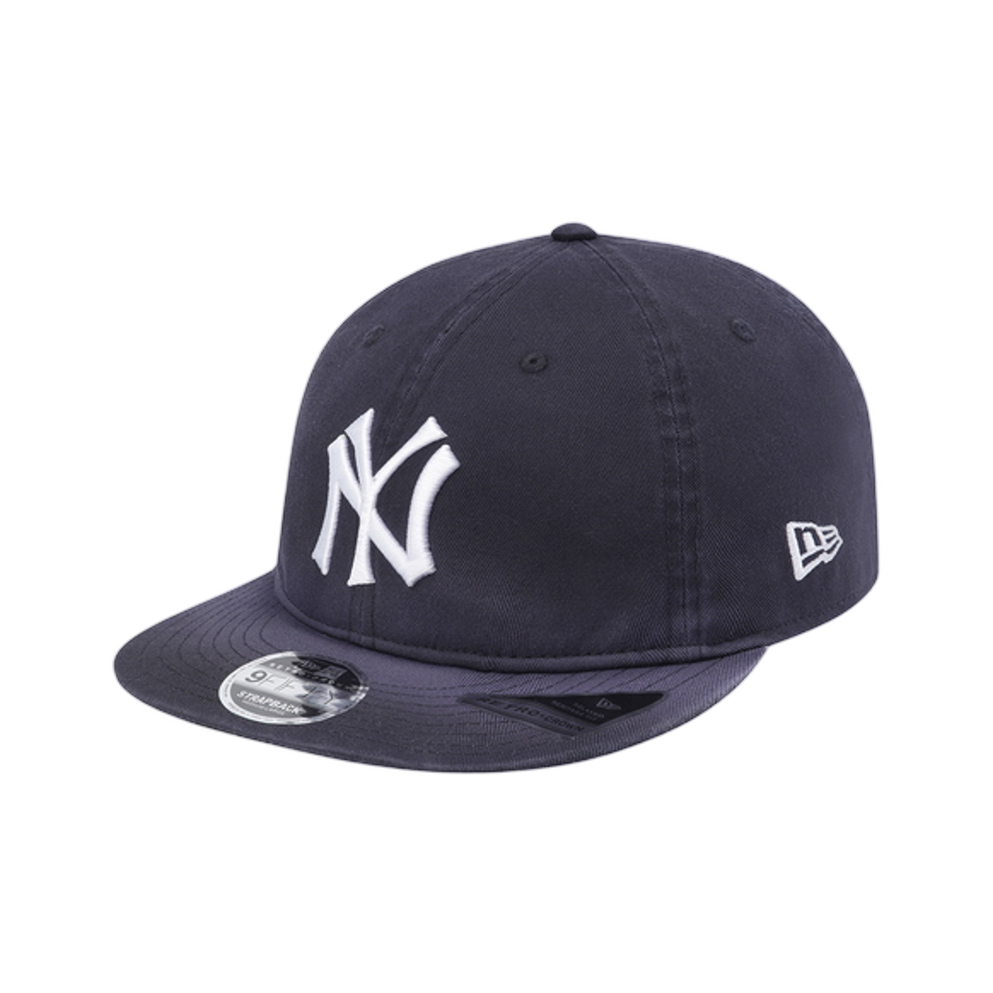 15131619 New Era MLB New York Yankees Faded Washing Retro Crown Strapback Navy