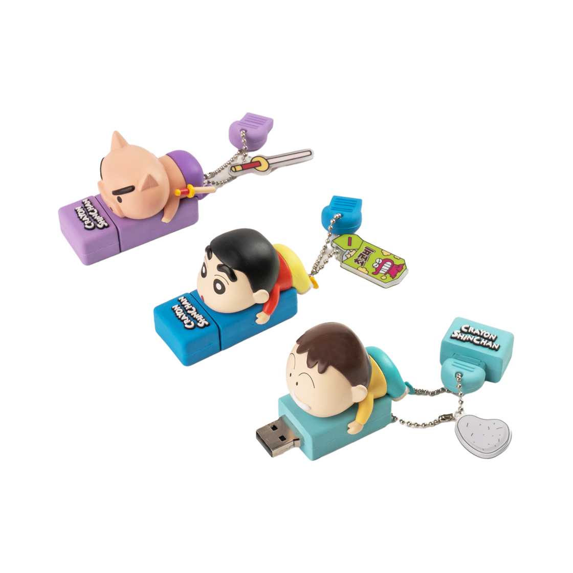 8809735866491 Animor CRAYON SHINCHAN piggyback usb memory shinchan