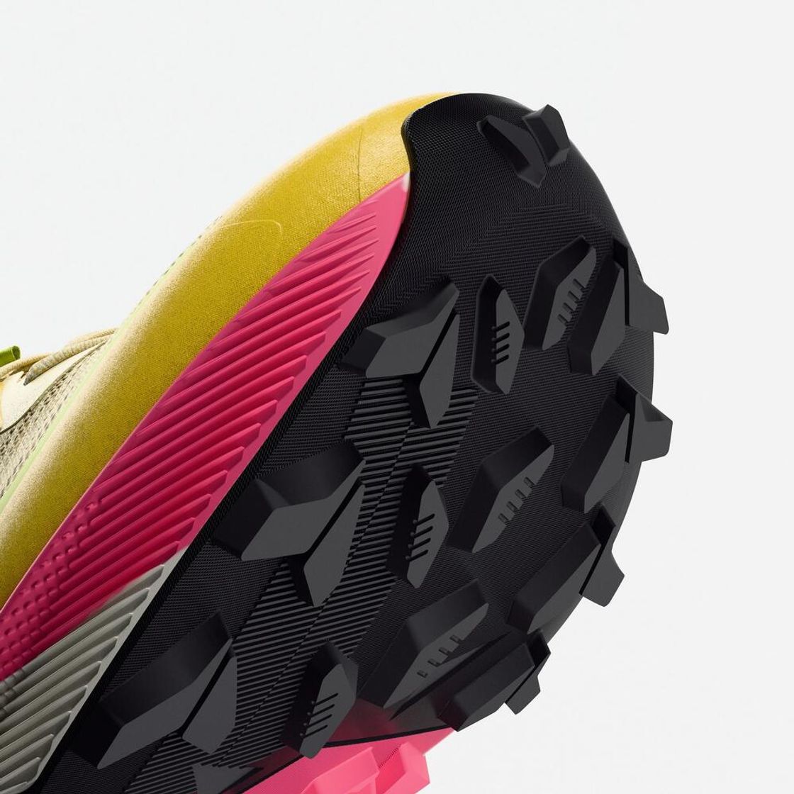 데카트론 여성 트레일러닝화 킵서밋 허니 옐로우(DECATHLON Evadict Women's Trail Running Shoes MT3 Honey Yellow) - 5