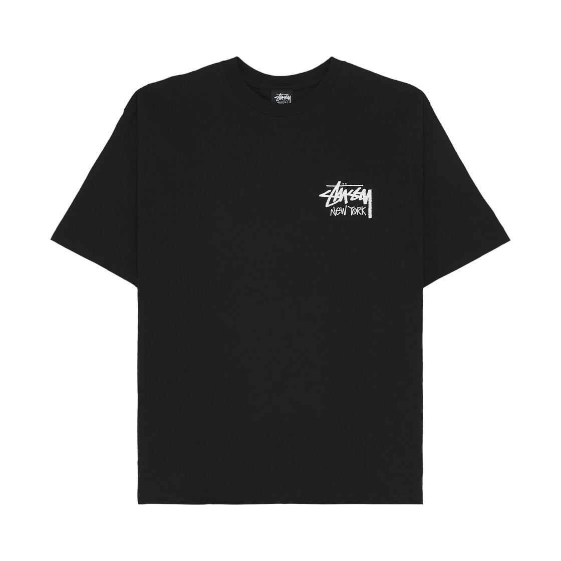 스투시 스탁 뉴욕 티셔츠 블랙(Stussy Stock New York T-Shirt Black) - 2