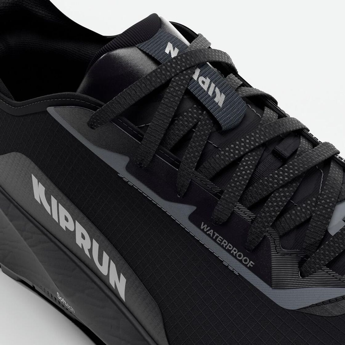 데카트론 남성 트레일러닝화 킵서밋 워터프루프 스모크 블랙(DECATHLON Evadict Men's Waterproof Trail Running Shoes MT3 Smoke Black) - 6