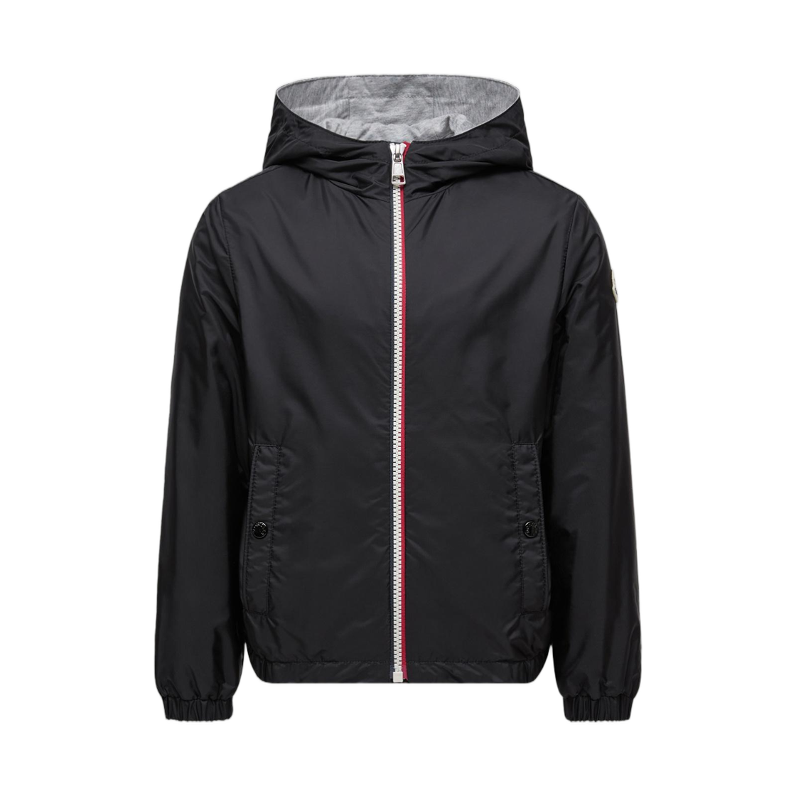 L1-954-1A00086-53A5E-999 (Kids) Moncler New Urville Hooded Rain Jacket Black - 26SS