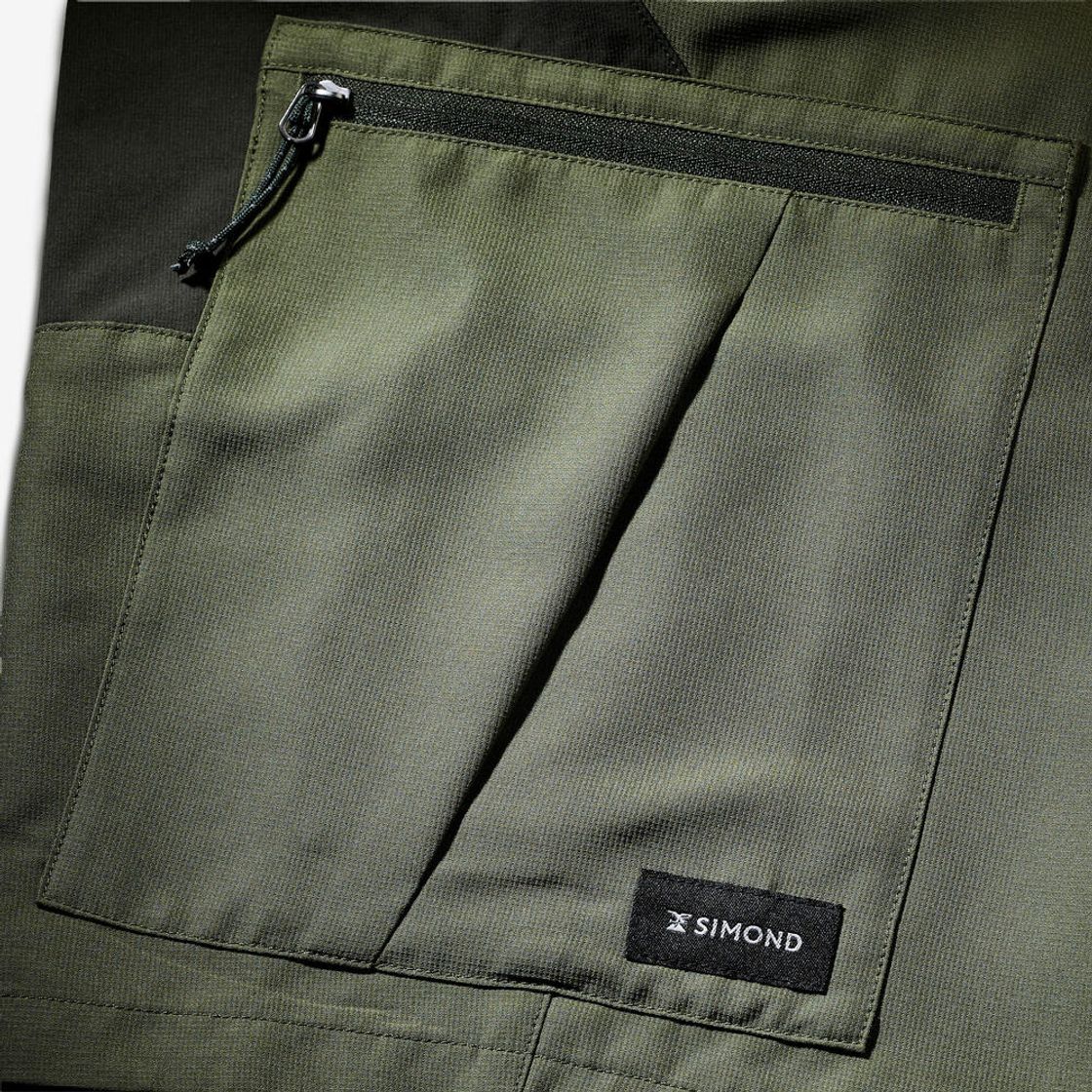 데카트론 남성 5부 백패킹 반바지 MT500 브론즈 카키 그린(DECATHLON Men’s Backpacking Shorts MT500 Bronze Khaki Green) - 8