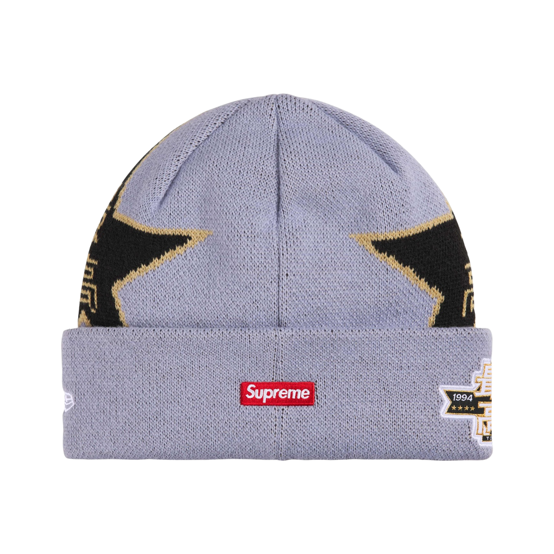 슈프림 뉴에라 스타 비니 라벤더 - 26SS(Supreme New Era Stars Beanie Lavender - 26SS) - 2