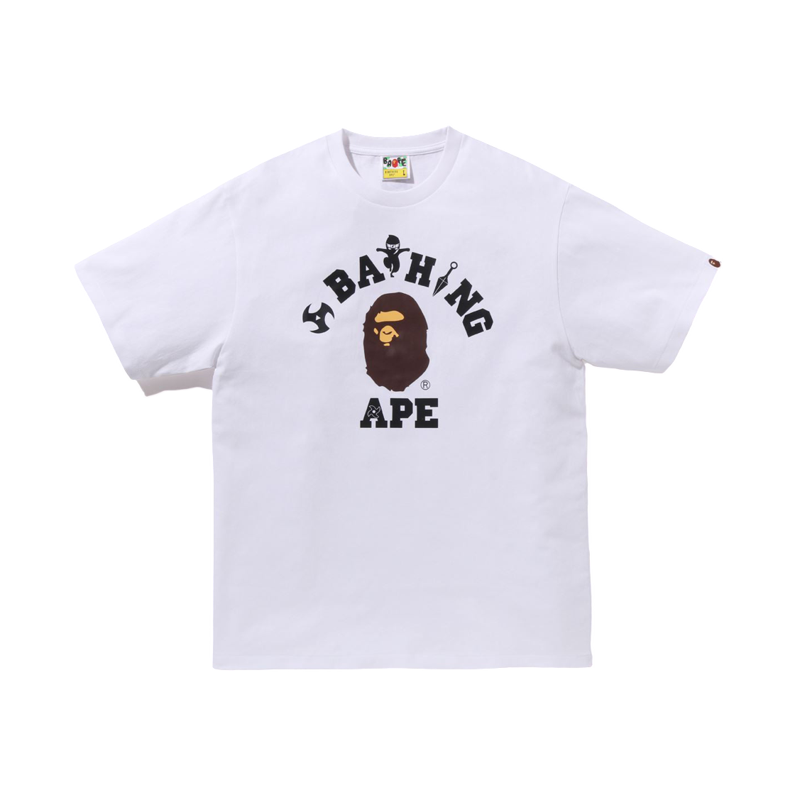 - BAPE Ninja College T-Shirt White