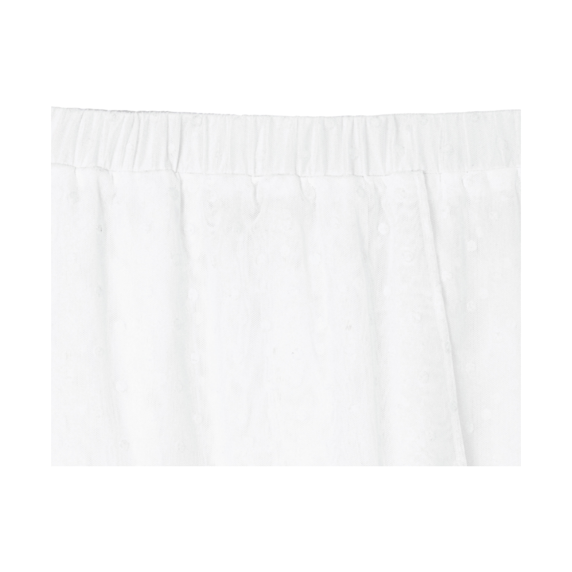 구월십일 4단 티어드 레이스 스커트 화이트(Guwolsibil Four-Tiered Lace Skirt White) - 3