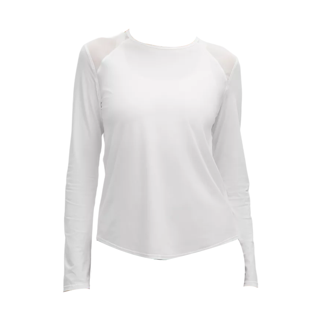 (W) 룰루레몬 스컬프트 롱슬리브 셔츠 화이트((W) Lululemon Sculpt Long-Sleeve Shirt White) - 1