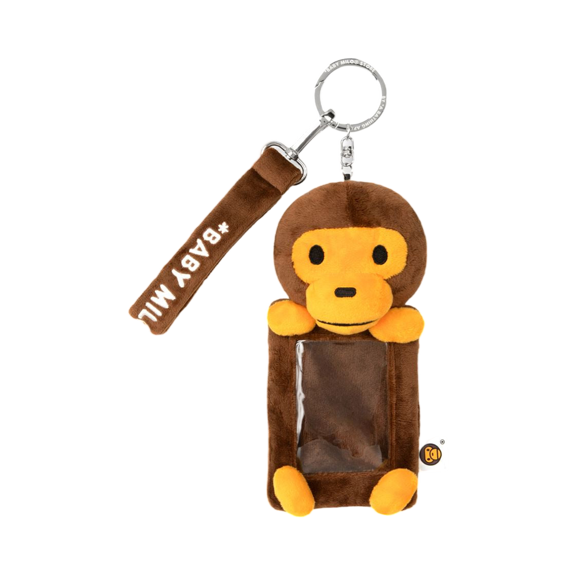 베이프 베이비 마일로 플러시 카드 홀더 브라운(BAPE Baby Milo Plush Card Holder Brown) - 1