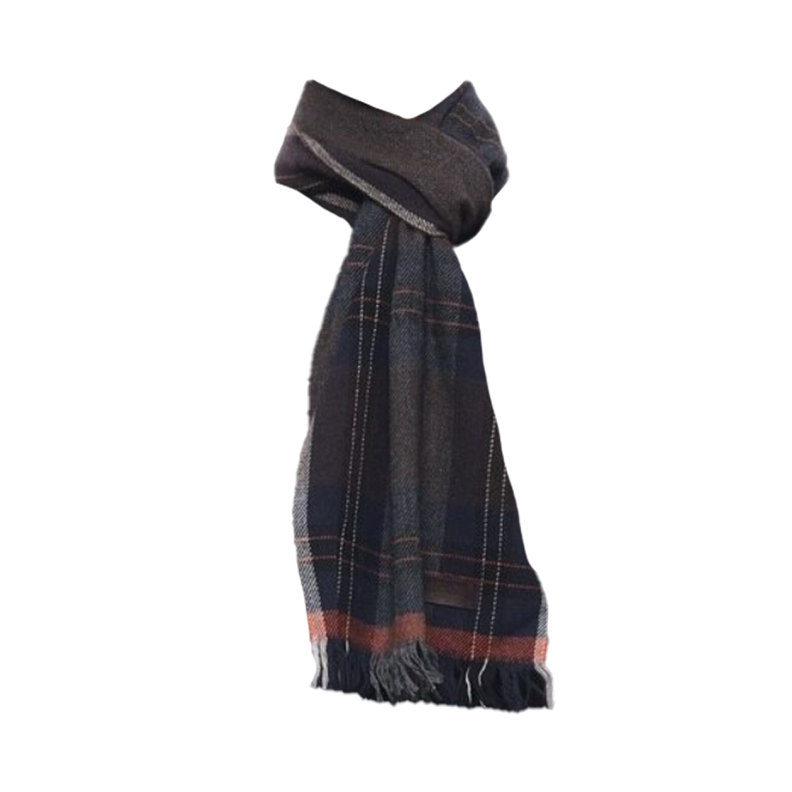 디스퀘어드2 체크 머플러 블루 멀티(Dsquared2 Check Muffler Blue Multi)