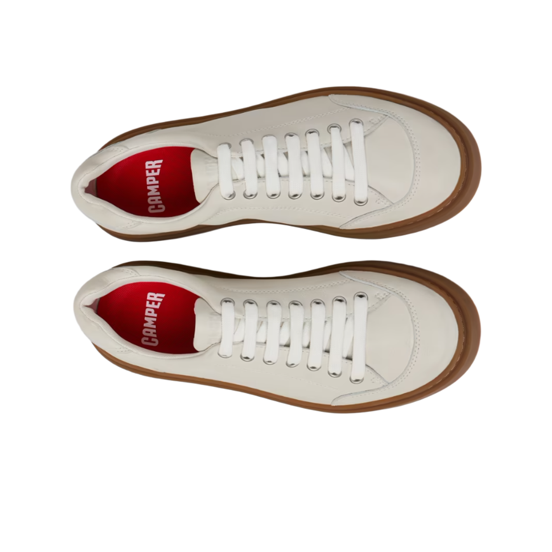 캠퍼 러너 트웬티파이브 레더 스니커즈 화이트(Camper Runner Twentyfive Leather Sneakers White) - 2