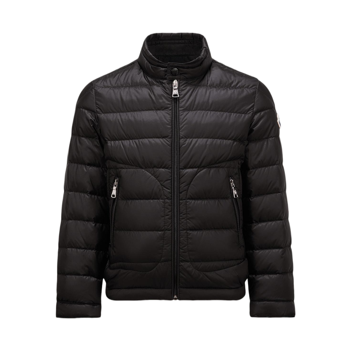 L1-954-1A00035-597YF-999 (Kids) Moncler Acorus Packable Down Jacket Black - 26SS