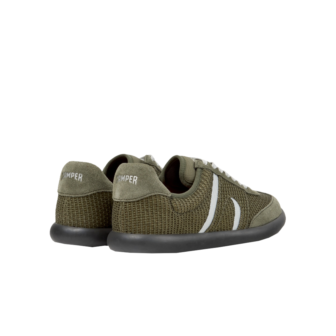 캠퍼 여성 펠로타스 솔라 스니커즈 카키(Camper Women Pelotas Soller Sneakers Khaki) - 4