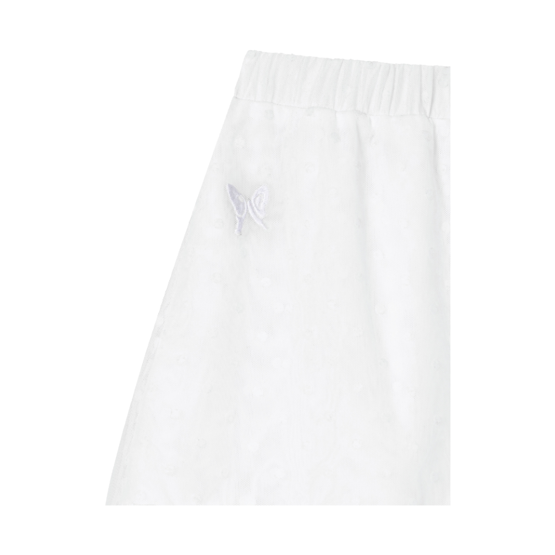 구월십일 4단 티어드 레이스 스커트 화이트(Guwolsibil Four-Tiered Lace Skirt White) - 4