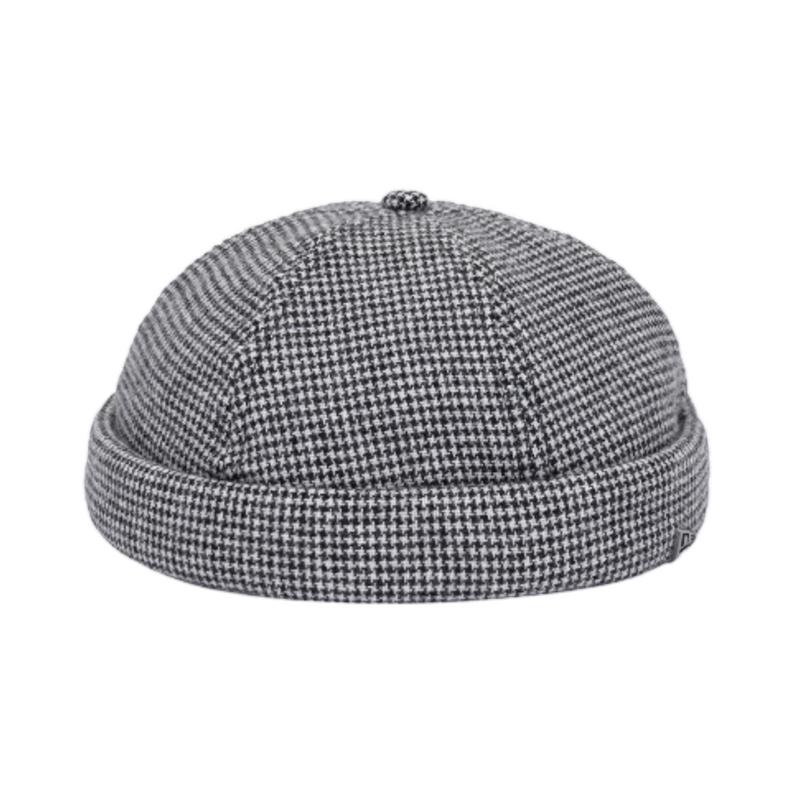 14667678 New Era Renew Wool Houndstooth Scully Cap White Black
