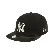 New Era MLB New York Yankees Faded Washing Retro Crown Strapback Black