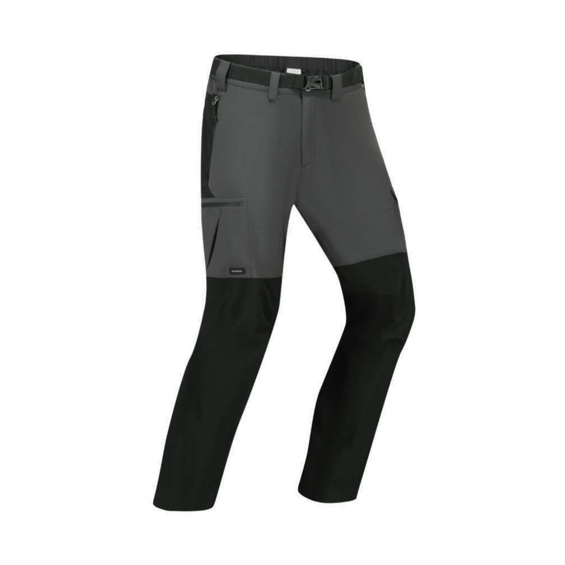 8938139 DECATHLON Men's Backpacking Trousers MT500 Carbon Grey