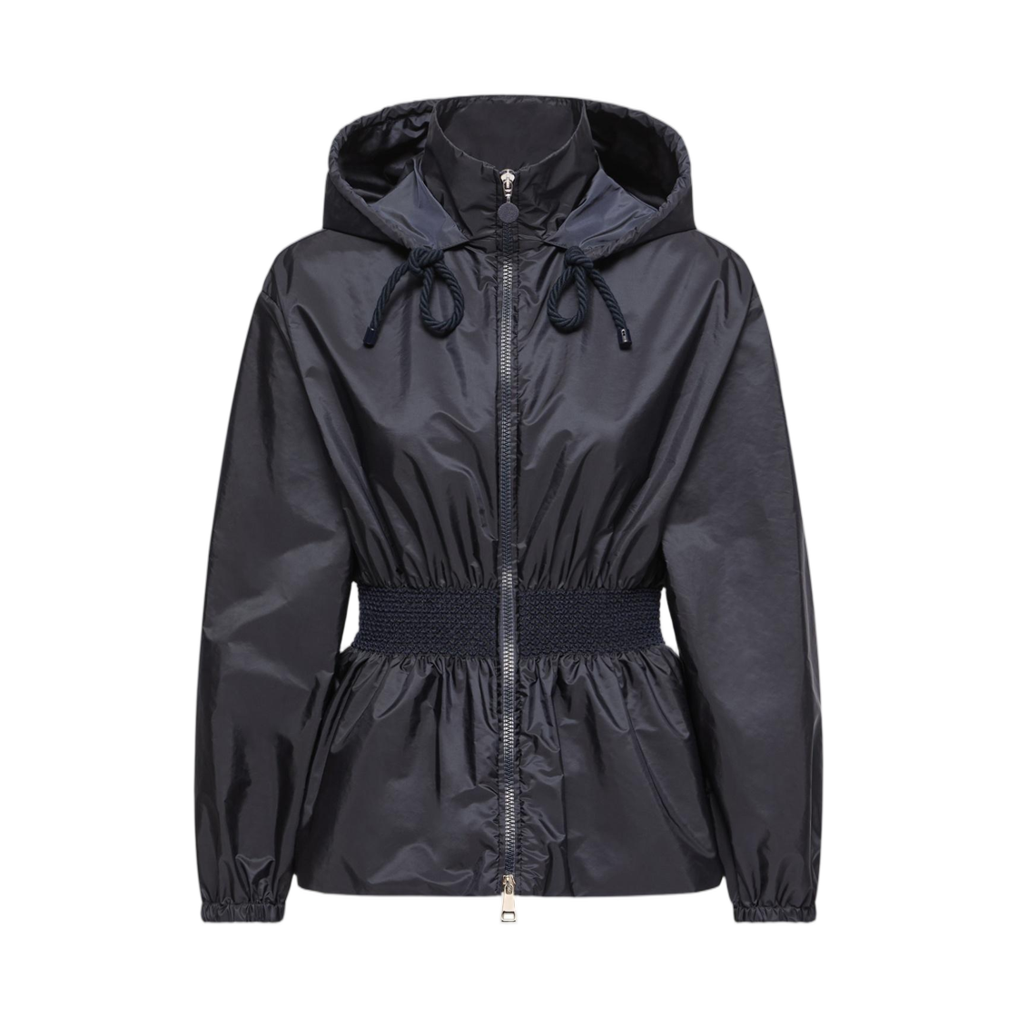 L1-093-1A00158-539ZD-742 (W) Moncler Liriope Hooded Rain Jacket Navy Blue - 26SS