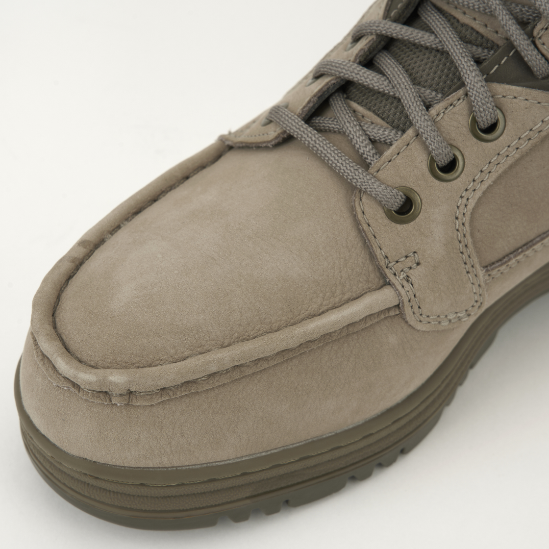 팀버랜드 헤리티지 고어텍스 목 토 미드 부츠 토프 누벅 - 와이드(Timberland Heritage Gore-Tex Moc Toe Mid Boots Taupe Nubuck - Wide) - 7