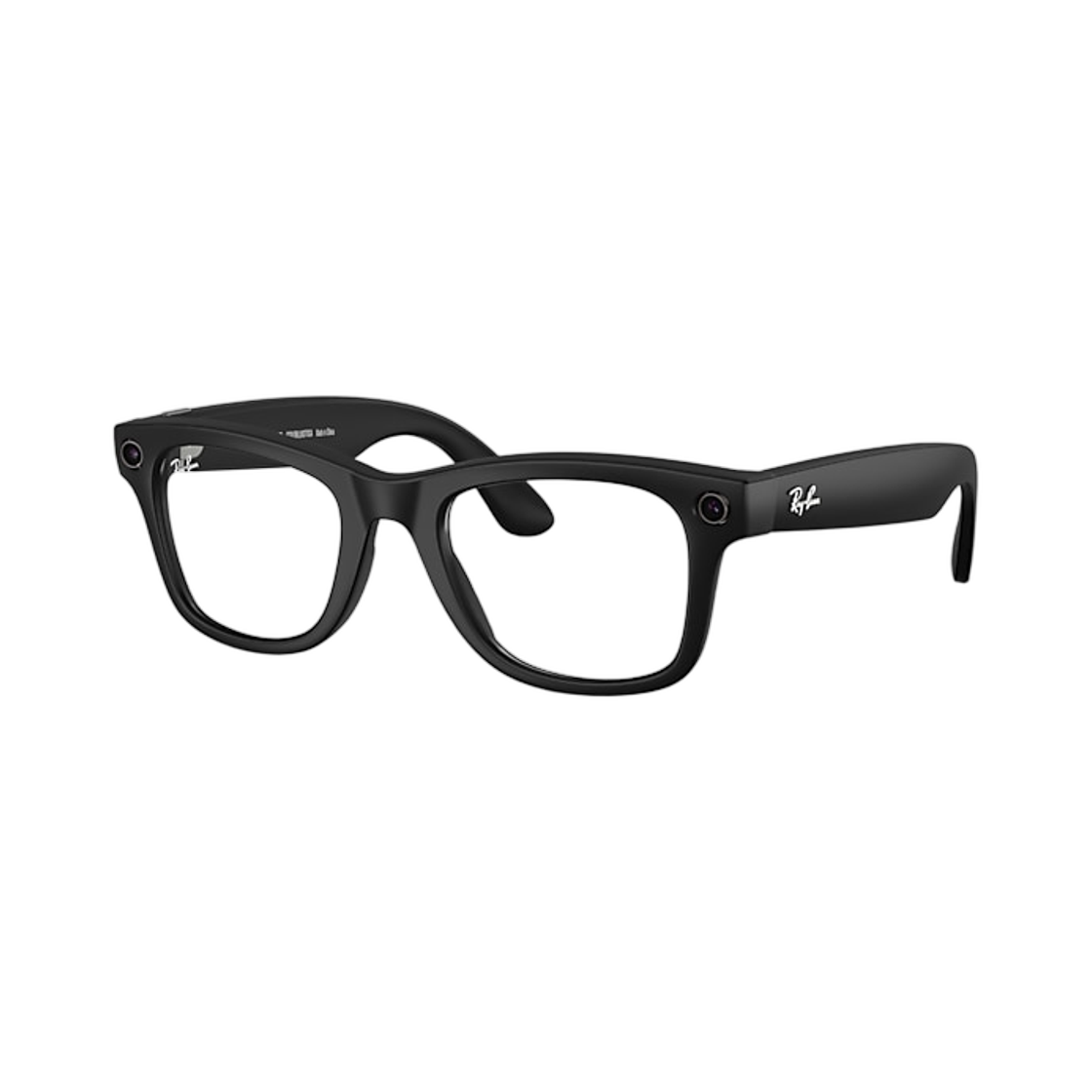 레이밴 메타 웨이페어러 2세대 매트 블랙 프레임 클리어 렌즈 하이 브릿지 핏(Ray-Ban Meta Wayfarer Gen 2 Matte Black Frame Clear Lense High Bridge Fit) - 1