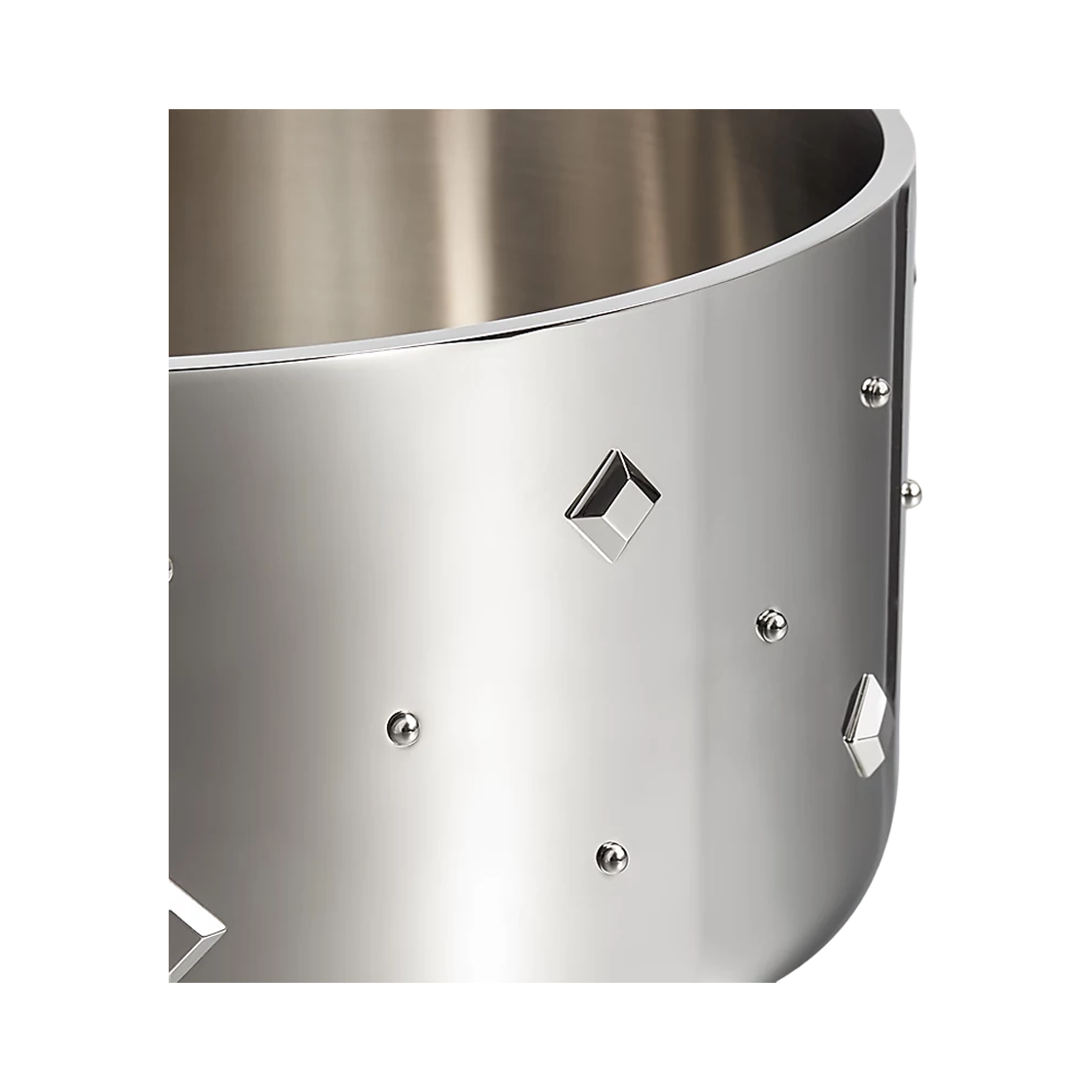 에르메스 라지 펀치 도그 보울 스테인리스 스틸(Hermes Large Punch Dog Bowl Stainless Steel) - 2