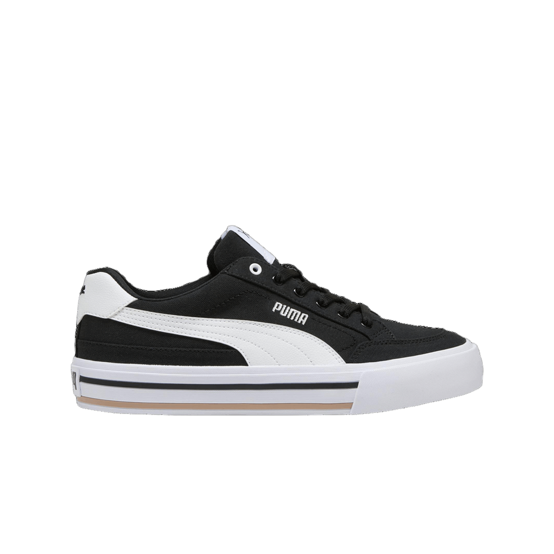 푸마 코트 클래식 벌크 FS 블랙 화이트(Puma Court Classic Vulc FS Black White) - 1