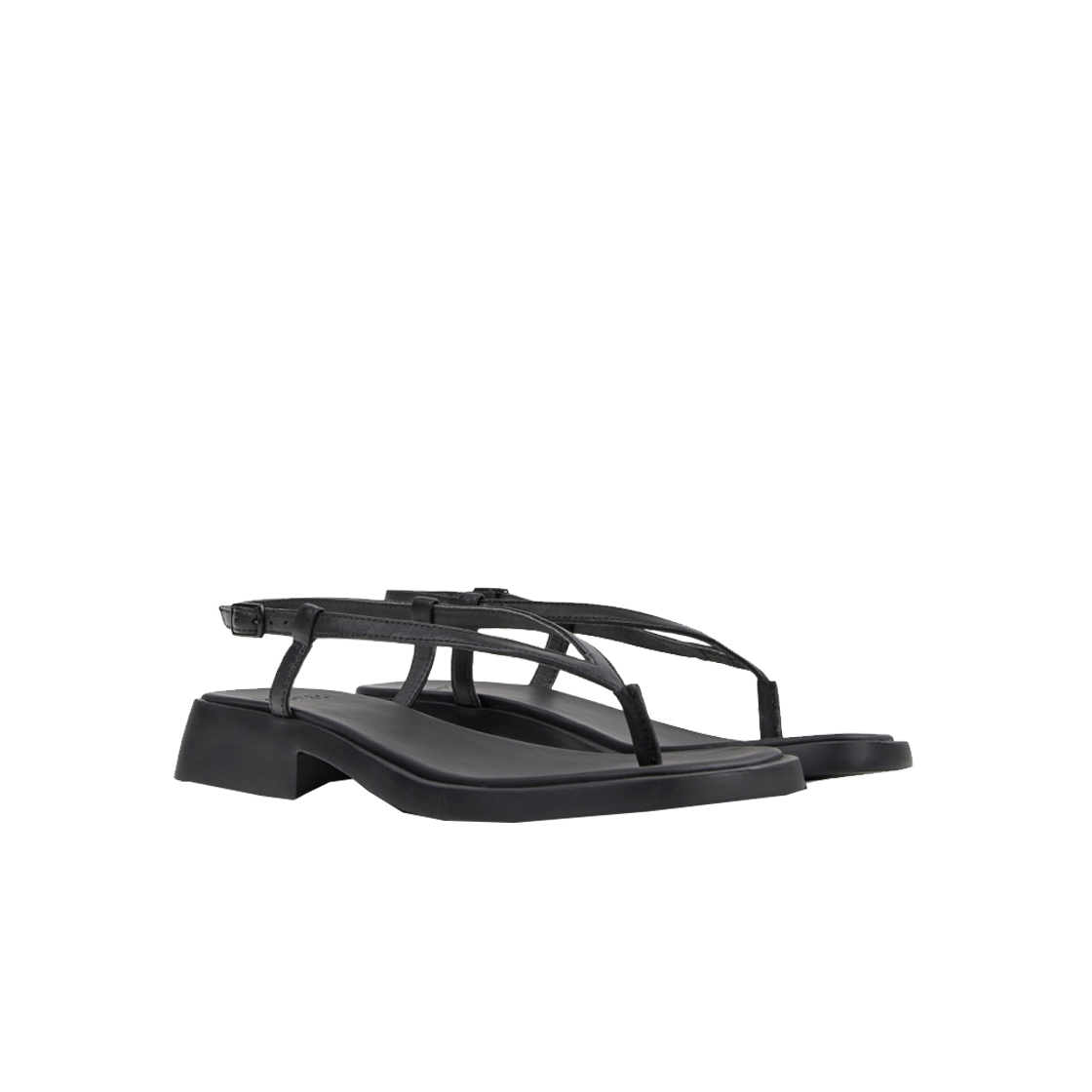 캠퍼 여성 다나 샌들 블랙(Camper Women Dana Sandal Black) - 2