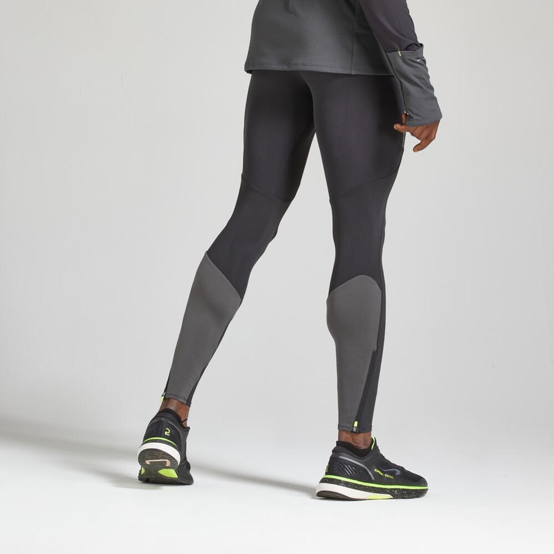 데카트론 남성 러닝 레깅스 런 웜 500 스모크 블랙(DECATHLON Men's Running Leggings Run Warm 500 Smoke Black) - 7