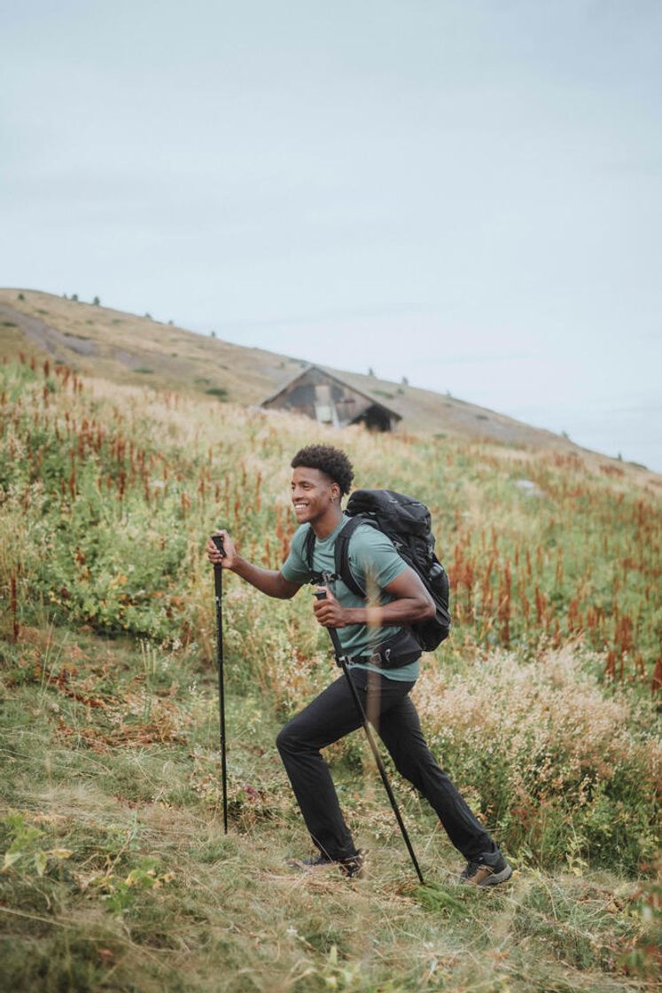 데카트론 남성 등산 바지 스트레치 MH500 스모크 블랙(DECATHLON Men's Hiking Trousers Stretch MH500 Smoke Black) - 7