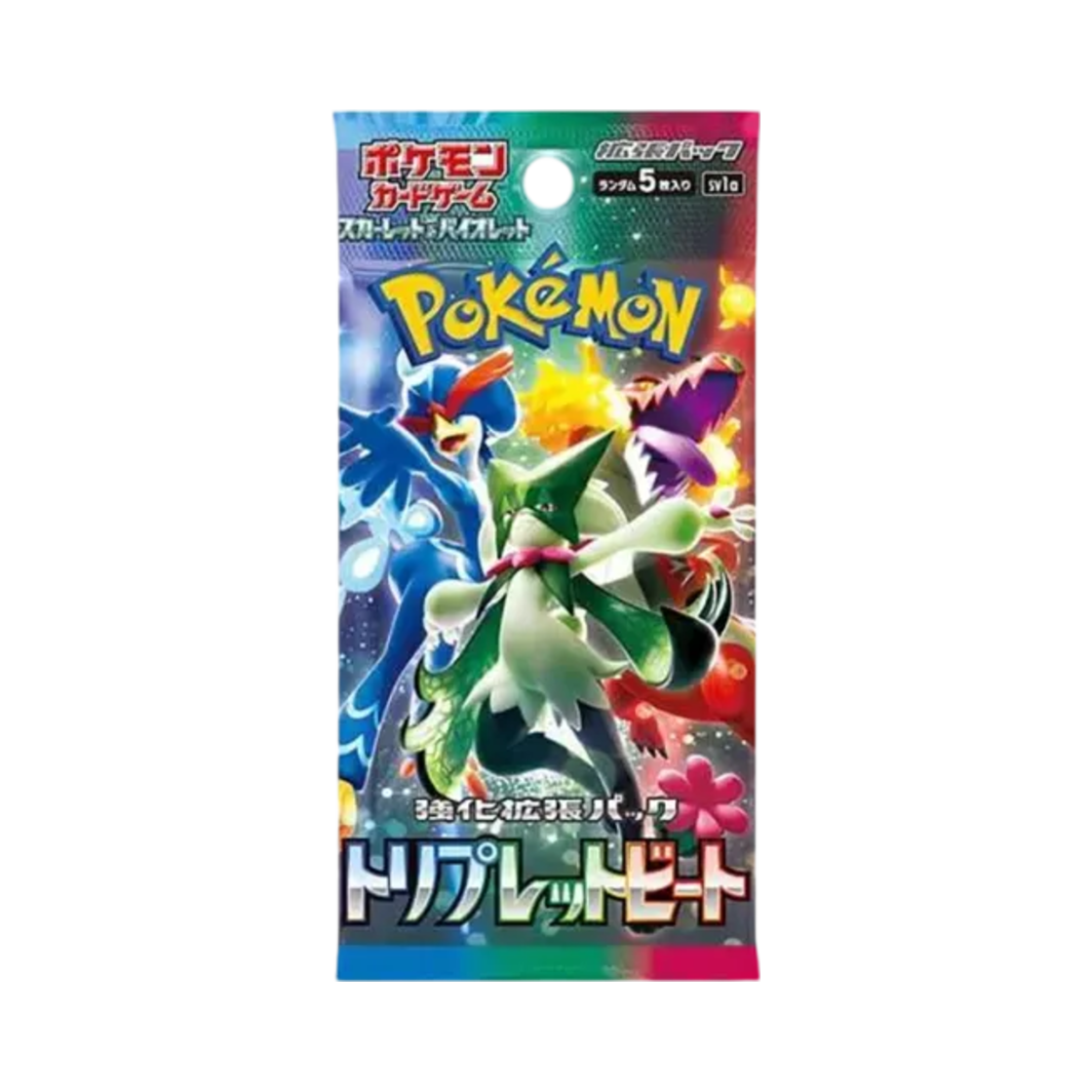 포켓몬 TCG 스칼렛&바이올렛 강화 확장팩 트리플 비트 팩 (5장/일어판)