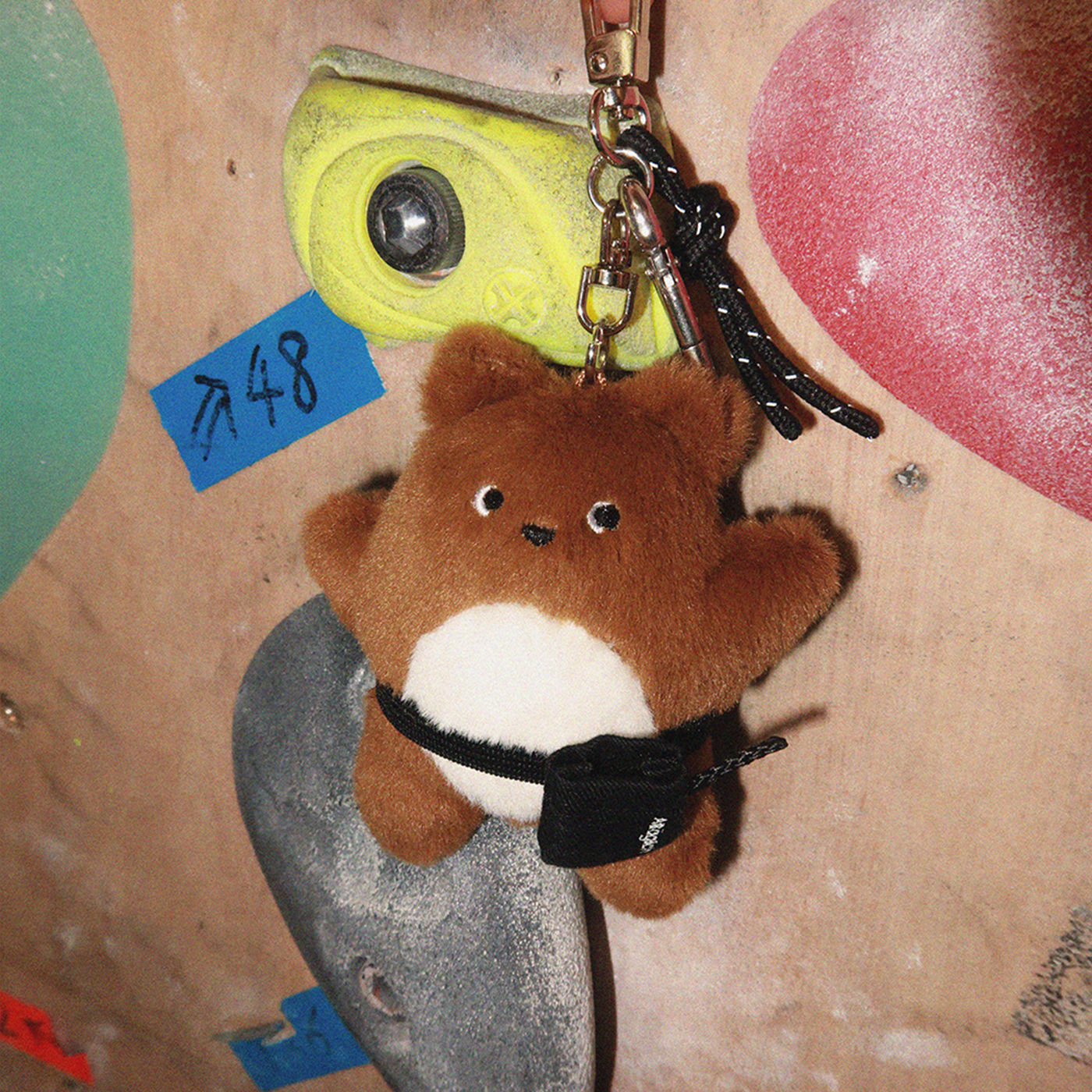 알테그리히 핸드메이드 클라이밍 곰 키링 락브라운(ALLTAGLICH Handmade Climb Bear Keyring Rock Brown) - 2